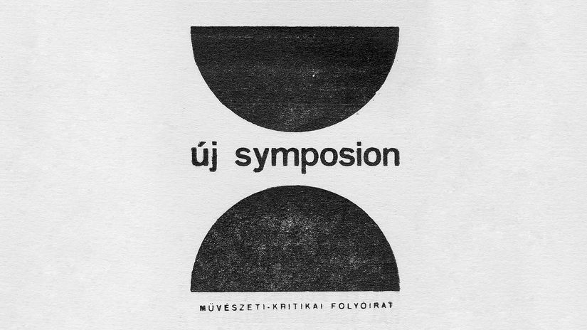Tolnai Ottó beszél az Új Symposion folyóirat logójáról